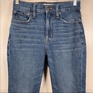 Madewell Classic Straight High Rise Jeans 25P